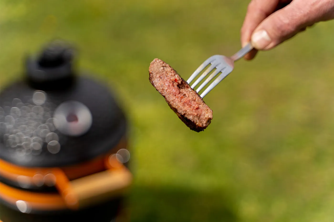 Het perfecte eindresultaat van heerlijk sappige runderburgers